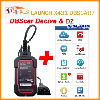 Launch X431 DBScar VII DBScar7 Bluetooth Liides-Koodi Lugeja Skanner Toetada Doip SAAB FD Protokolli DZ Xdiag Prodiag Tööriist