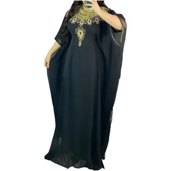 Dubai Kaftans Farasha Abaya Kleit Väga Uhke Maroko Pikk Kleit Pikkus 56inches