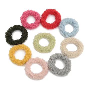 Mood Kirka värvi elastne scrunchies juuksed tarvikud microfiber peapaela laste juuste köis