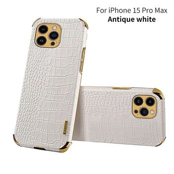 Krokodill Muster Telefon Case For iphone 15 Pro Max 14 12 13 Pro Max Ultra Pro 15 15 Pluss Põrutuskindel tagakaas