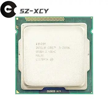 Intel Core i5-i5 2550K i5 2550K 2550 K 3.4 GHz Quad-Core CPU Protsessori 6M 95W LGA-1155