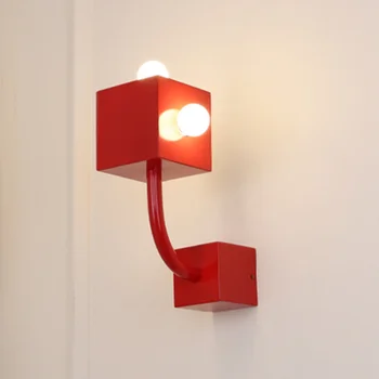 Keskaja Stiilis Seina Lamp Postmodernistlik Bauhaus LED Seina Sconce elutuba Seina Lamp Originaal-Magamistuba Teenetemärgi Tuled