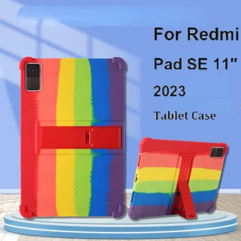 Eest Xiaomi Redmi Pad SE 11inch 2023 Seista Pehmest Silikoonist Kate, Reguleeritav Lapsed Tablett Juhul kest Redmi Pad 10.61
