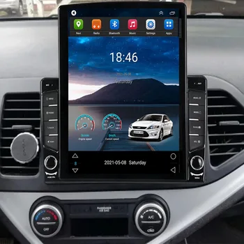 Sest Tesla Stiilis 2Din Android 12 Auto Raadio KIA PICANTO Hommikul 2011 - 2035 Multimeedia Video Mängija, GPS Stereo Carplay DSP RDS