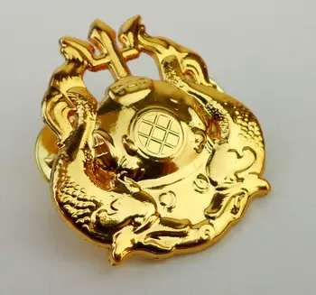 . USA Mereväe erijõudude SCUBA Pin Badge Sümboolika Kuldne-1136