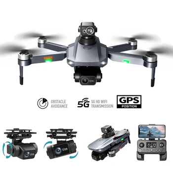 RG101 Pro 4k Kaamera Undamine FPV Undamine GPS 2-Telje Gimbal Takistuse Vältimine, 5G Wi-Fi RC Helikopter Kokkupandav Quadcopter Dron