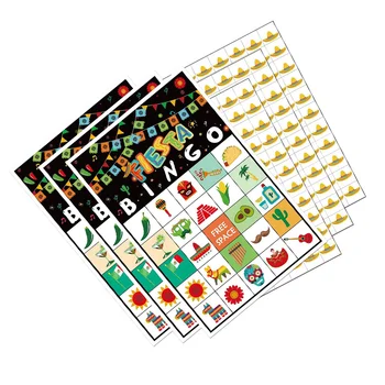 1 Komplekt Mehhiko Mäng, mis on Sätestatud Pool Mängu Kaardid 24 Inimest (Must)