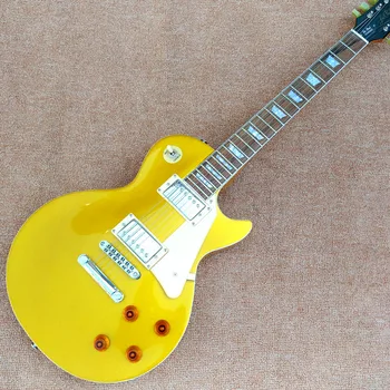 LP standard 1959 R9 electric guitar, kuld top ja loomulikku värvi tagasi, chrome hardware, tasuta shipping