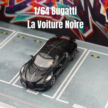 1/64 Bugatti La Voiture Noire Mänguasja Auto Diecast Metal Staatiline seisund Mudel Kõrge Simulatsiooni Super Sport Sõidukite Laste Kingitused