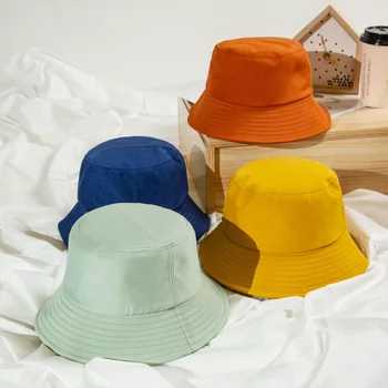 Beebi Kopp Mütsid Candy Värvi Lapsed Päike Müts Naiste Suvine Päevitus-Panama Müts Unisex Beach Mütsid UV Kaitse Beebi Tarvikud