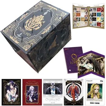Algne Overlord Luxury Collection Kaardi Box Anime Tähemärki Limited Edition Metallist Õõnes Kaarte Välja TCG Mängu Mänguasja Poiss Hobi Kingitus