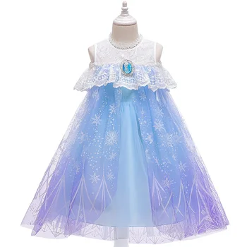 Disney Printsess Külmutatud Elsa Kleidid Laste Särk Laste Kulumise Kleidid Väike Tüdruk Kleit Jõulud Printsess Riided