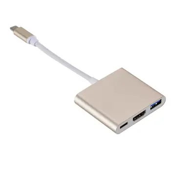 Näiteks Macbook HDMI-ühilduvate andmeedastus Portable Hd Adapter Kaabel Arvuti Lisaseadmed 10 Gbps Usb-c Multi-port-Adapter