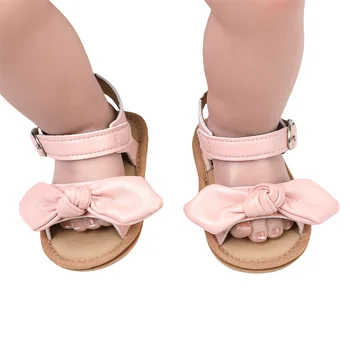 Uus Vastsündinud Beebi Tüdruk Casual Fashion Armas Sandaalid Paindlik Non-slip Bowknot Suvel Vabaaja iga Päev Korterid teise lapse Kingad