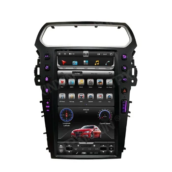13.6-tolline PX6 Ford Explorer 2011-2019 Auto Raadio Vertikaalne Ekraani GPS Auto Multimeedia Mängija autoraadio Android CarPlay