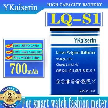 YKaiserin LQ-S1 700mAh Uus Aku Smart Watch Fashion Arvesti QW09 DZ09 W8 A1 V8 X6 Asendamine Batteria