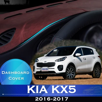 Näiteks KIA KX5 2016-2017 Auto Armatuurlauale Vältida Valguse Pad Vahend Platvorm Laua Katta Nahk Anti-Slip Dash Mat Tarvikud