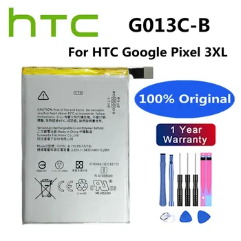 Uus G013C-B Originaal Aku 3430mAh Jaoks HTC Google Pixel 3 XL, 3XL Pixel3XL Telefoni Aku Bateria Jälgimise Numbri Kiire Shipping