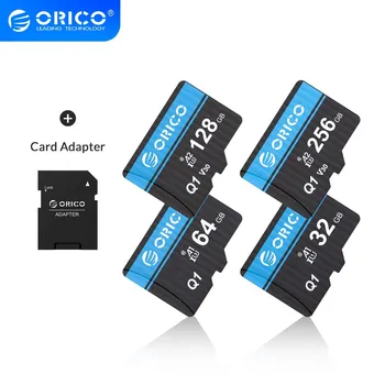 ORICO Flash Mälu Kaardi 256GB 128GB 64GB 32GB 80MB/S mini TF kaart Class10 flash kaardi Mälu 32 GB TF Kaart