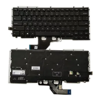 Oraginal USA Uue Keele Dell G7 7500 Must Valge Taustvalgustusega Sülearvuti Klaviatuur 0YFK2V TDH9725