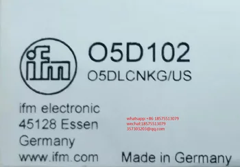 Eest IFM O5D102 Laser Sensor Uus Originaal 1 tk