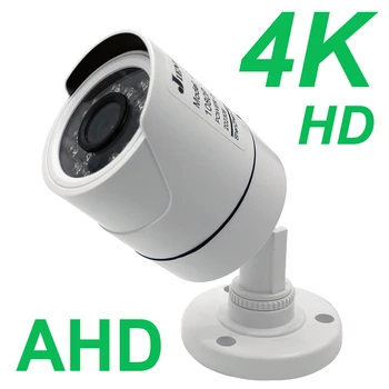 JIENUO 4K AHD Kaamera CCTV Turvalisus, Patrull Väljas Veekindlad Infrapuna NightVision Siseruumides CVI 1080P 5MP HD Kodu Cam Monitor