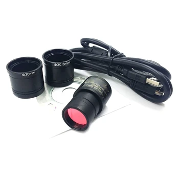 2MP CMOS-USB Mikroskoobi abil Kaamera Mikroskoobi 30 & 30.5 mm Adapter Rõngas Dropship