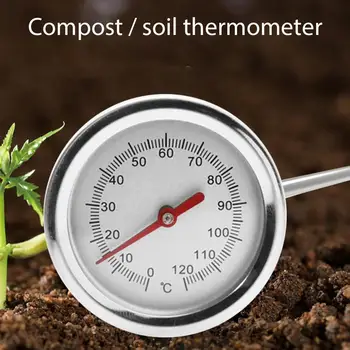 Muru Istutada Potti Komposti Mulla Temperatuur Tester Probe Roostevabast Terasest Termomeeter