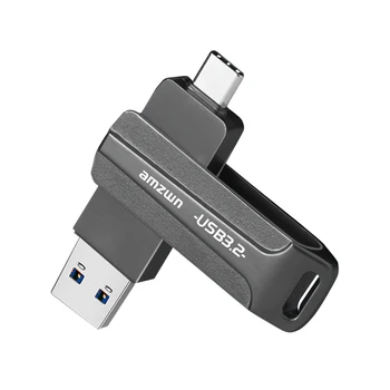 Nutitelefoni Tüüp-C Flash Drive 128/256/512 GB Metallist OTG USB3.2 Pendrive Memory Stick 1TB 2TB Säilitamise Seade U Disk Arvuti