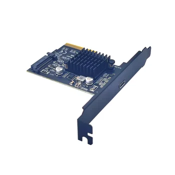 USB3.2 laienduskaardi GEN2X2 20Gbps PCI-E 4X Ülekande TÜÜP-C ASM3242 Kiip WIN10/WIN11 laienduskaardi