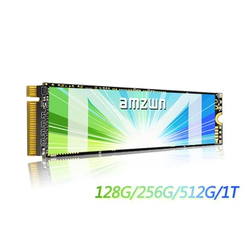 amzwn SSD M2 2280 128GB SSD 256GB 512 GB 1 TB SSD NVME High-speed Sise-Solid State Drive Kõvaketas Sülearvuti Lauaarvuti