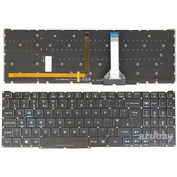 Sülearvuti Klaviatuuri Acer Predator Helios 300 PH315-53 PH315-54 LG05P_P10B3L NKI15131GR PK133BK1C12 UK RGB Backlit