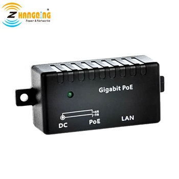 802.3 af Gigabit PoE Injector 24V 48V Passiivne PoE Pihusti jaoks pöörduspunkti MikroTik PoE Kaamera UBNT Seadmed