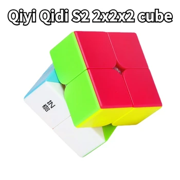 [Funcube]Qiyi Qidi 2x2 Magic Speed Cube Qidi W 2x2x2 Speed Cube osakelennättimet QIYI Qidi S2 Professionaalne Antistress Puzzle Qidi S 2