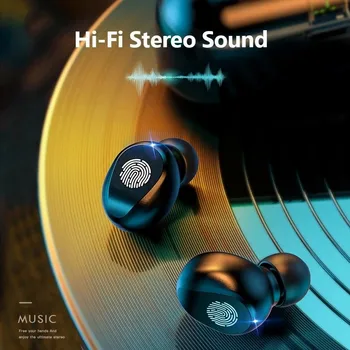 TWS 5.0 Bluetooth Juhtmeta Kõrvaklapid Earbuds Sport 9D HiFi Stereo 2200mAh Aku Kasti Veekindel Juhtmevaba Bluetooth Kõrvaklapid