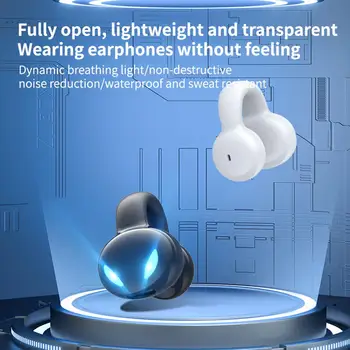 YX03 Juhtmeta Kõrvaklapid Kõrva Peakomplekt Klamber Luu Juhtivus Kõrvaklappide Stereo Väline Audio Äri-Sport