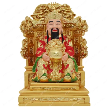 Kowloon Tool Jumala Rikkuse Buddha Kuju Õnnelik Jumalateenistuse Teenetemärgi Kodu Kauplus Firma Talent Jumala Wen Jumala Rikkuse Kuju