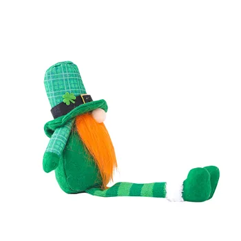 Mood St. Patrick ' s Day Armas Müts Näota Nukk Kääbus Nukk h Ornament Laste Kodu Kaunistamiseks Iiri Festival