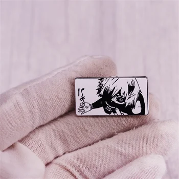 Ghoul Emailiga Sõle Jaapani klassikaline animatsioon, koomiks armas riided tarvikud värvi metallist pin badge)