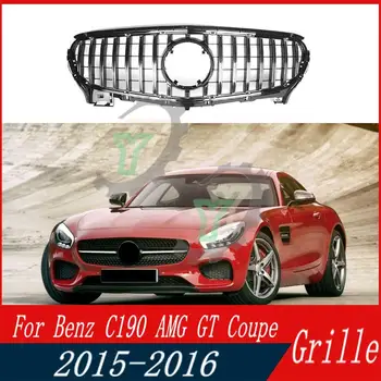 Ees Iluvõre Facelift Kaitseraua Racing Grill Mercedes-Benz W190 C190 AMG GT Coupe GTS Roadster GT40 GT53 GTC63 2-Uksega 2015 2016