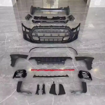 Body Kit Ees Taga Kaitseraud grill mask assamblee BMW Mini uuendada JWC stiilis riba fpg lambi raam fender Auto Tarvikud